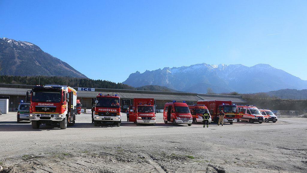 Dachstuhlbrand in Bad Reichenhall