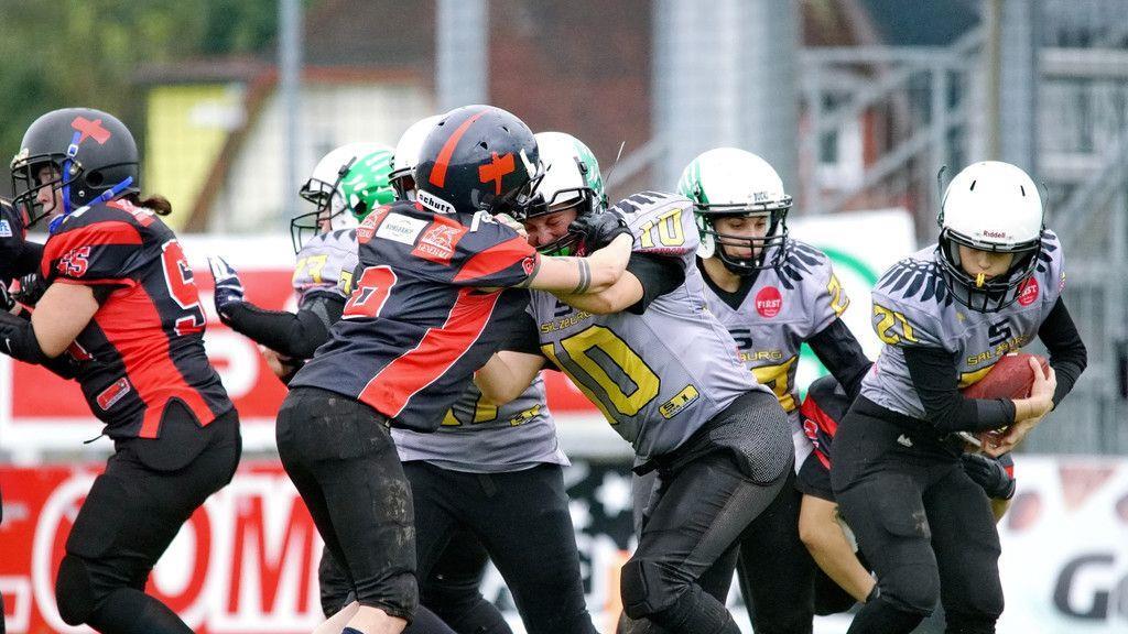 AFL: Salzburg Ducks vs. Schwaz Hammers 32:6