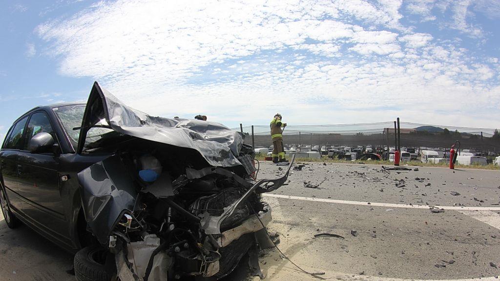 Mehr Bilder der Unfallstelle