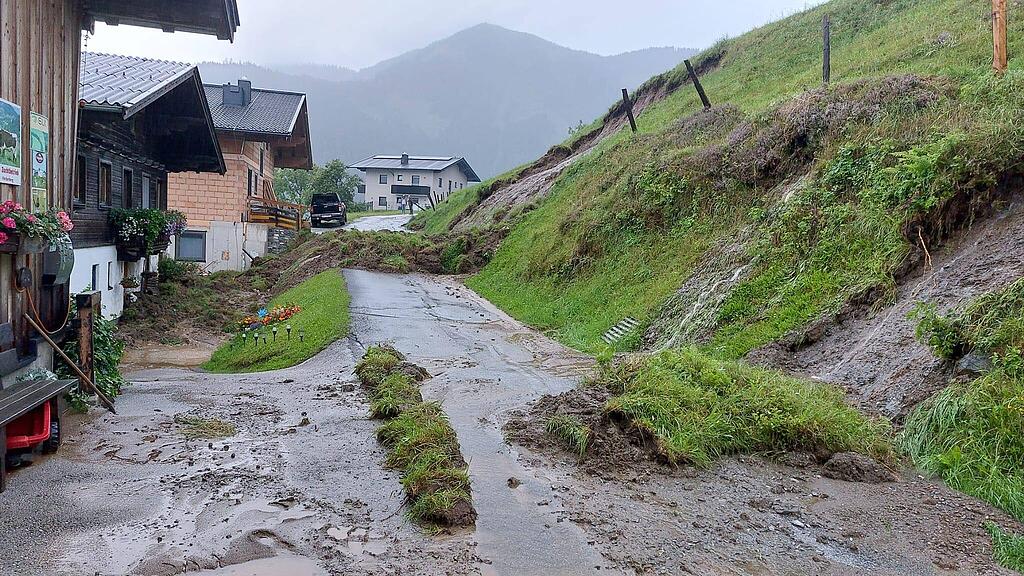 Erdrutsch Großsonnberg