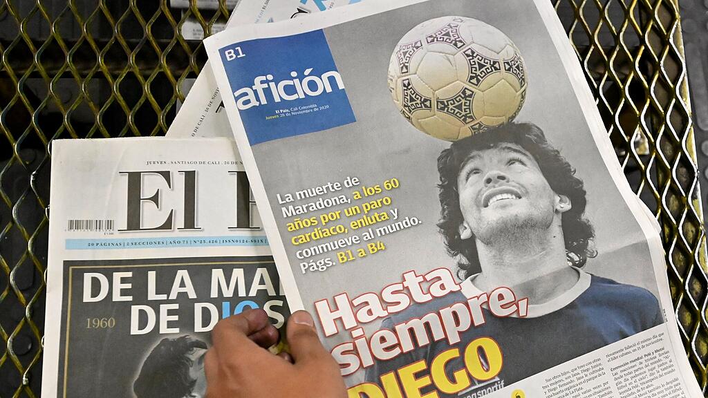 Presse, Diego Maradona