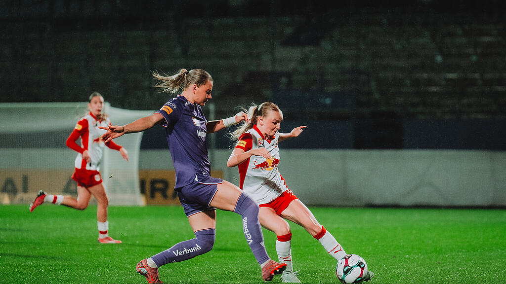 Frauen-Bundesliga: Austria Wien gegen Red Bull Salzburg