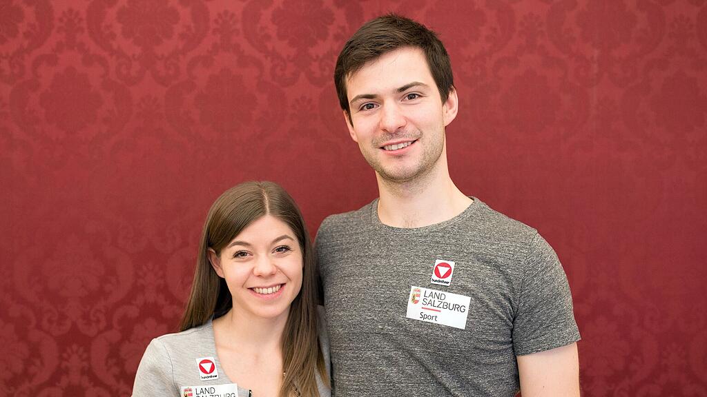 Miriam Ziegler und Severin Kiefer sind sportlich mit den Nordkoreaner etwa auf Augenhöhe.