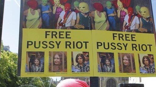 Proteste nach Schuldspruch gegen Pussy Riot