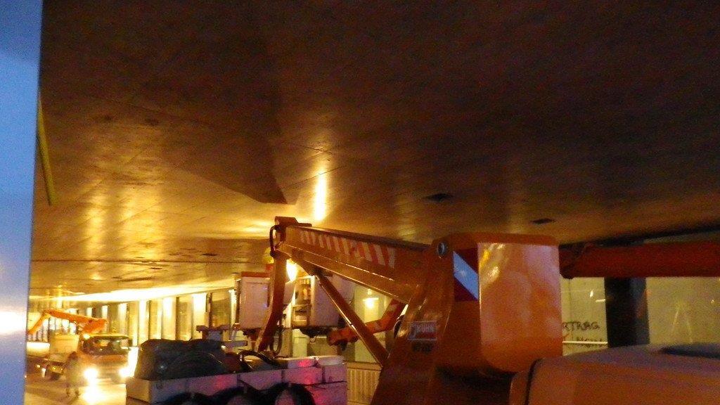 Letzte Arbeiten am Nelböckviadukt