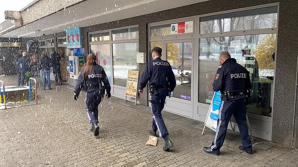 Überfall auf Trafik in Itzling