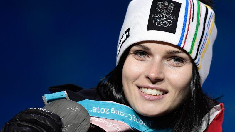 Olympia: Siegerehrung im Super-G