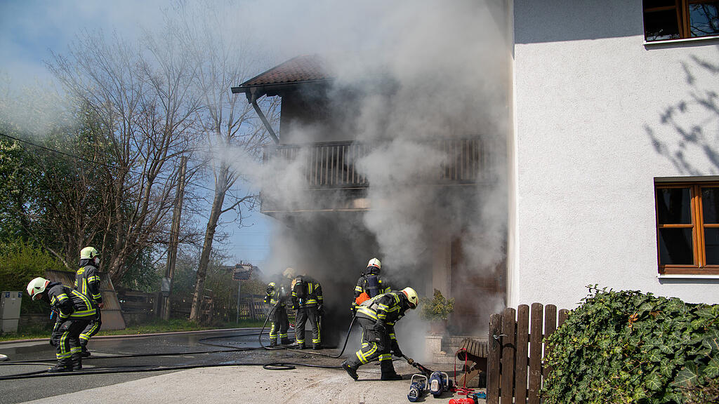 Brand Münchner Bundesstraße