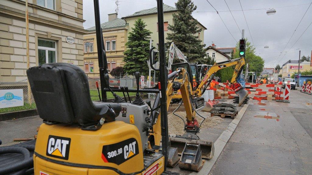 Arbeiten in der Haunspergstraße