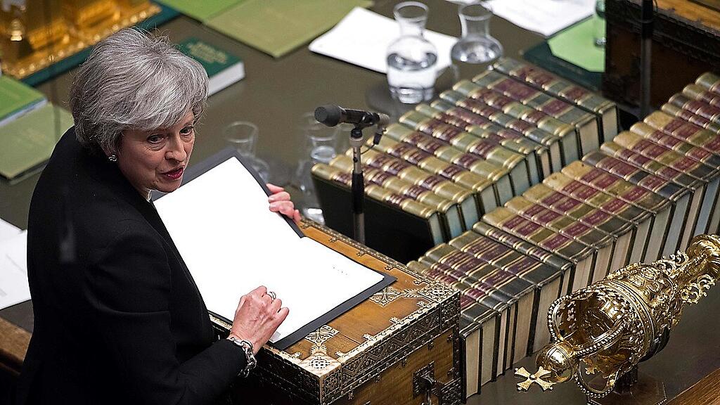 Theresa May steht unter starkem Druck