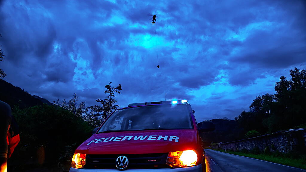 Rettungsaktion am Untersberg