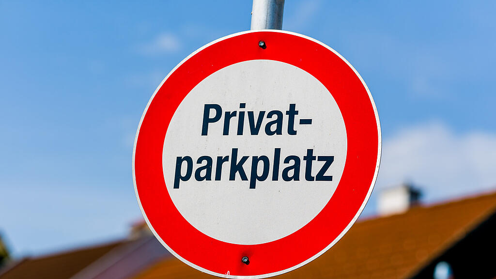 Privatparkplatz