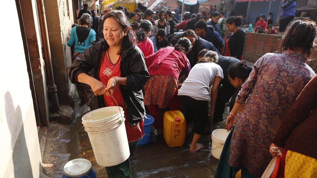 Hilfe nach Erdbeben in Nepal