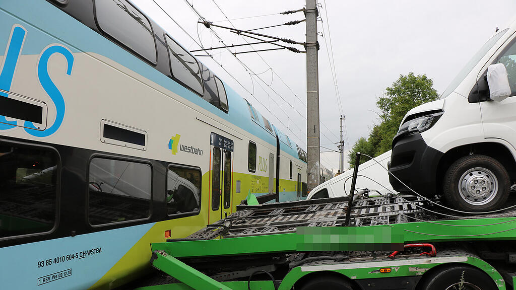 Zug vs. Lkw Seekirchen