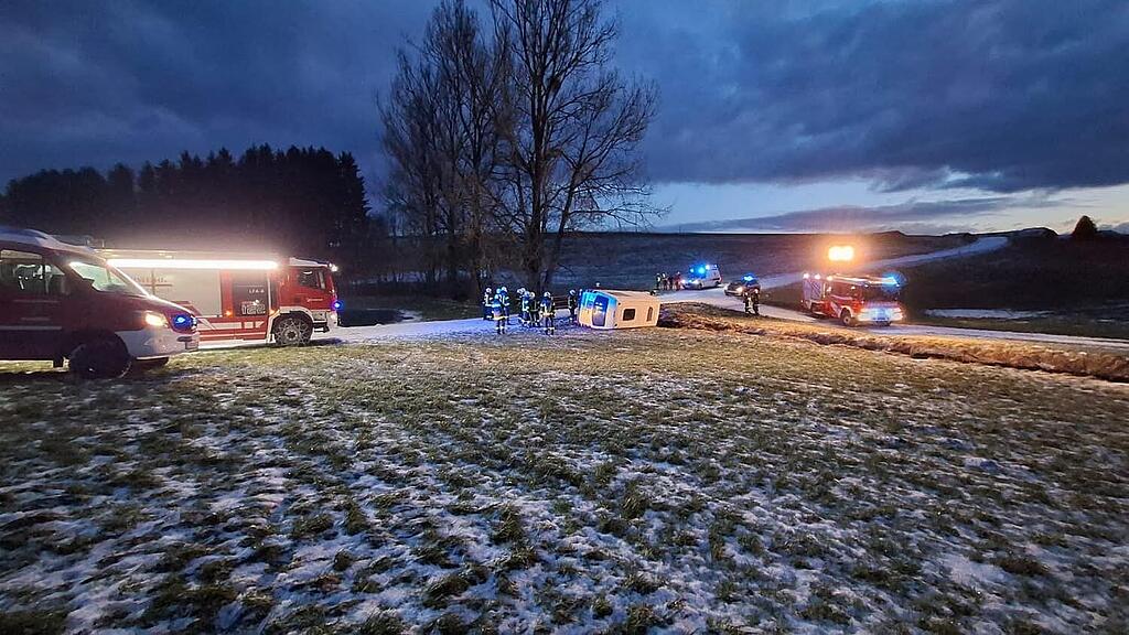 Schulbus Unfall Pöndorf