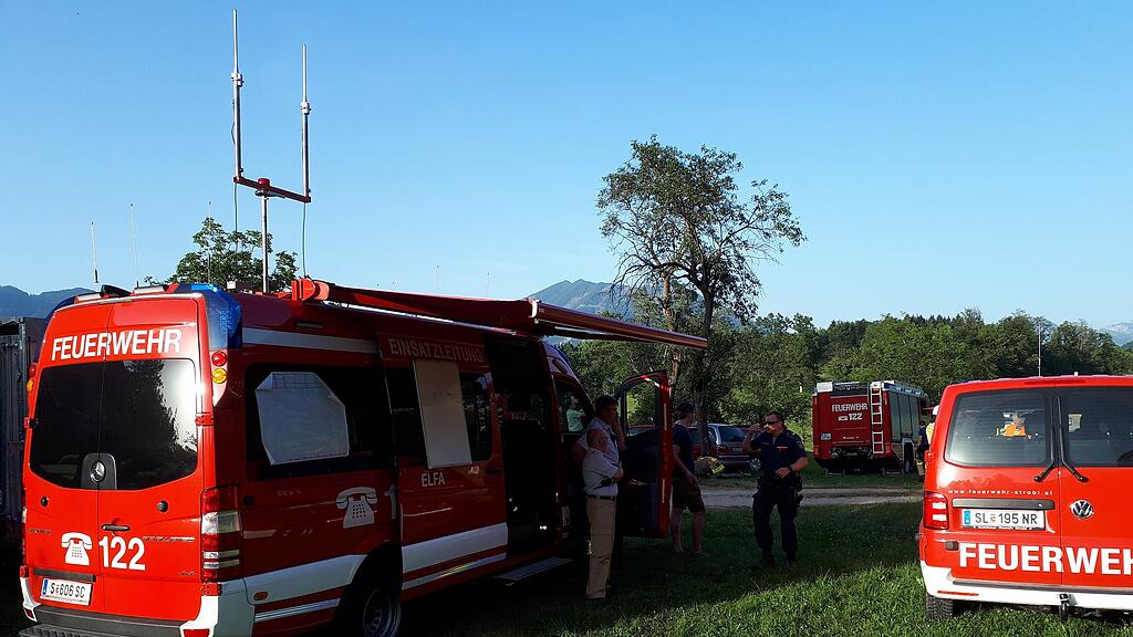 Strobl, Waldbrand