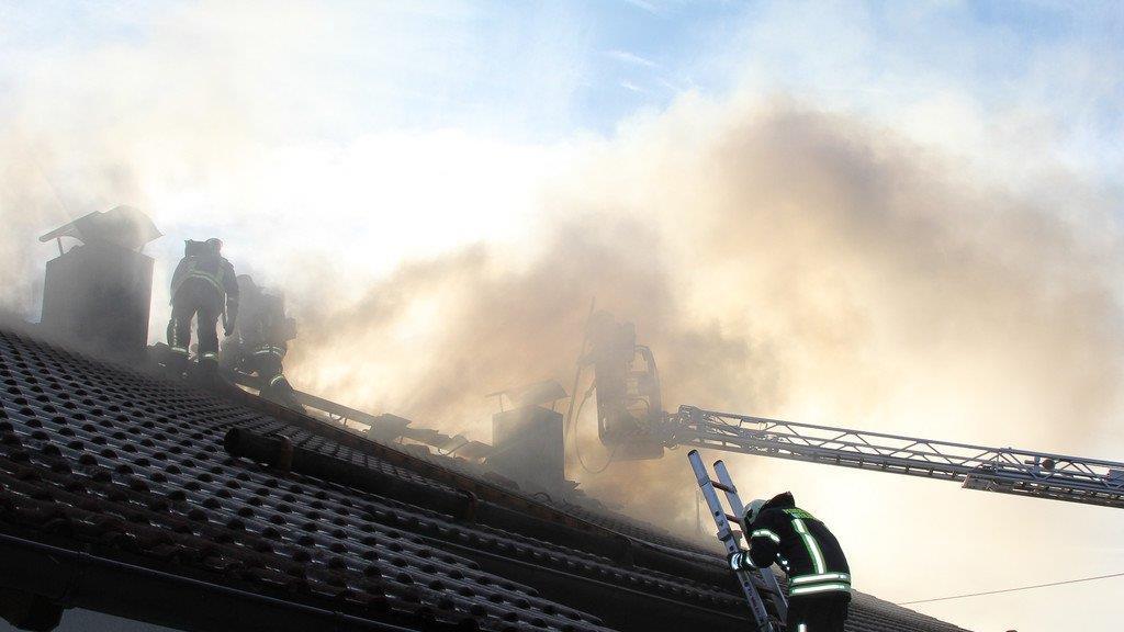 Hausbrand in Schign