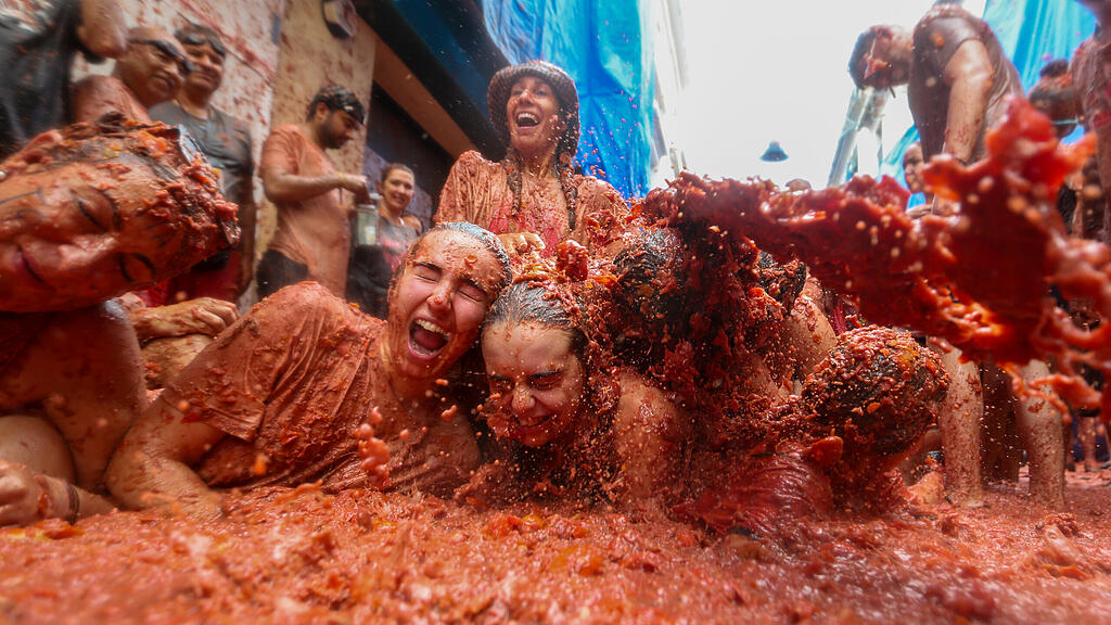 Tomatenschlacht in Valencia