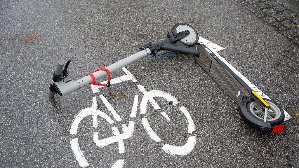 E-Scooter Unfall