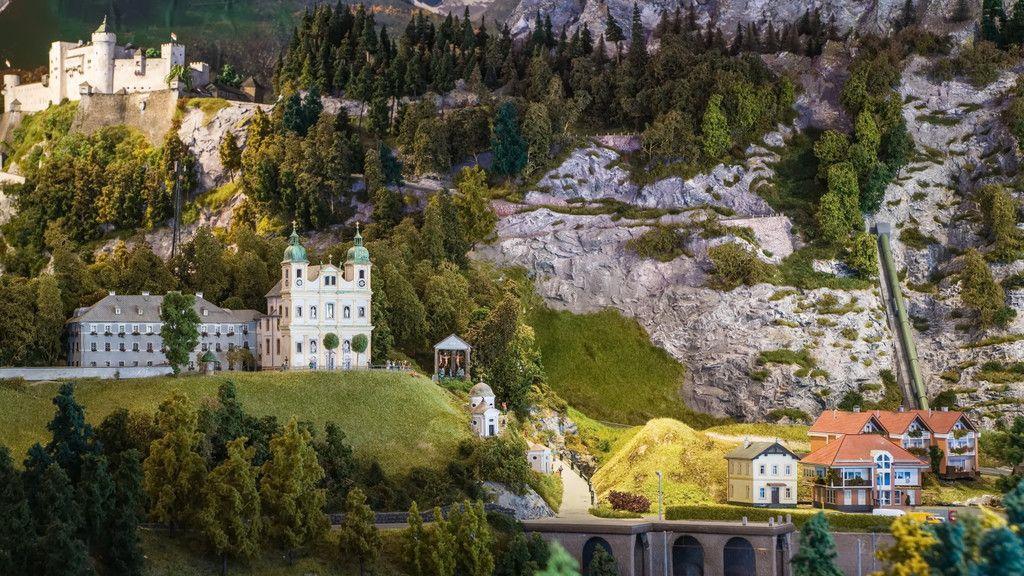 Traditionelle Modelleisenbahnausstellung in Salzburg-Parsch