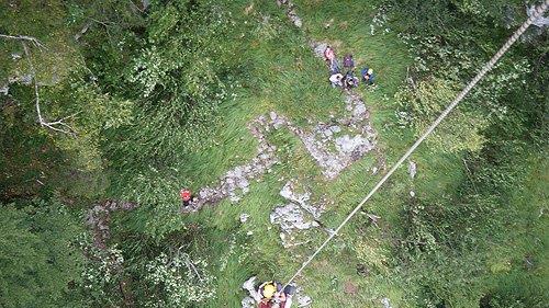 Heli-Bergung vom Kärlingerhaus