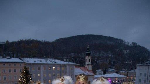 Das Christkindl und seine Engerl
