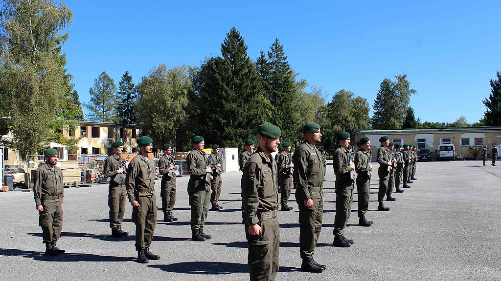 Bundesheer: Angelobung in Salzburg