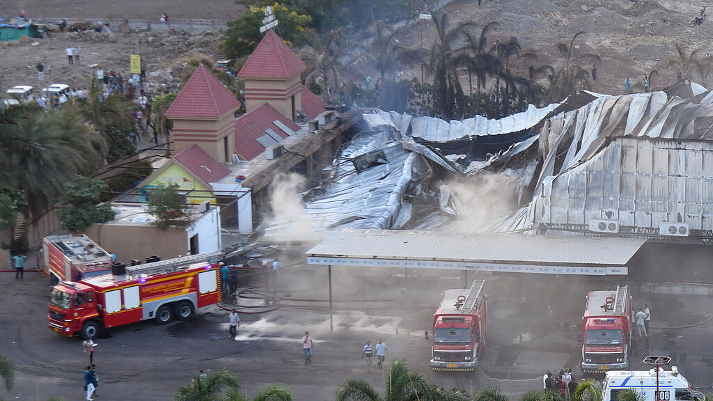 Indien: Brand in Vergnügungspark