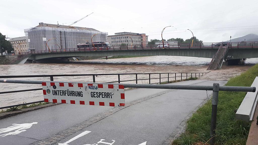 Hochwasser Salzach