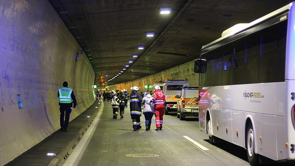 Übung Katschbergtunnel