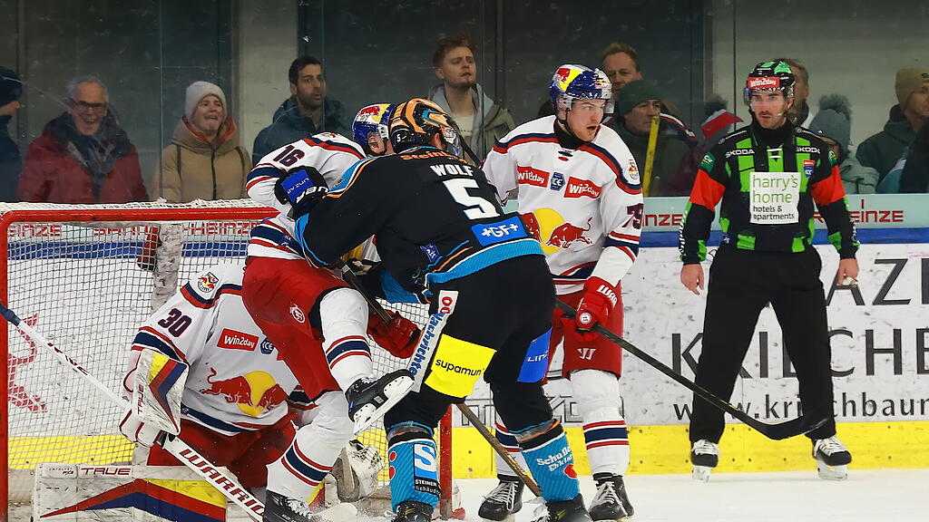 EC Red Bull Salzburg gegen Black Wings Linz
