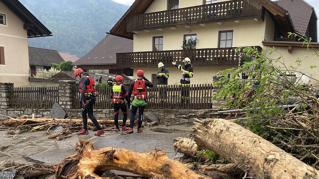 Unwetter in Kärnten