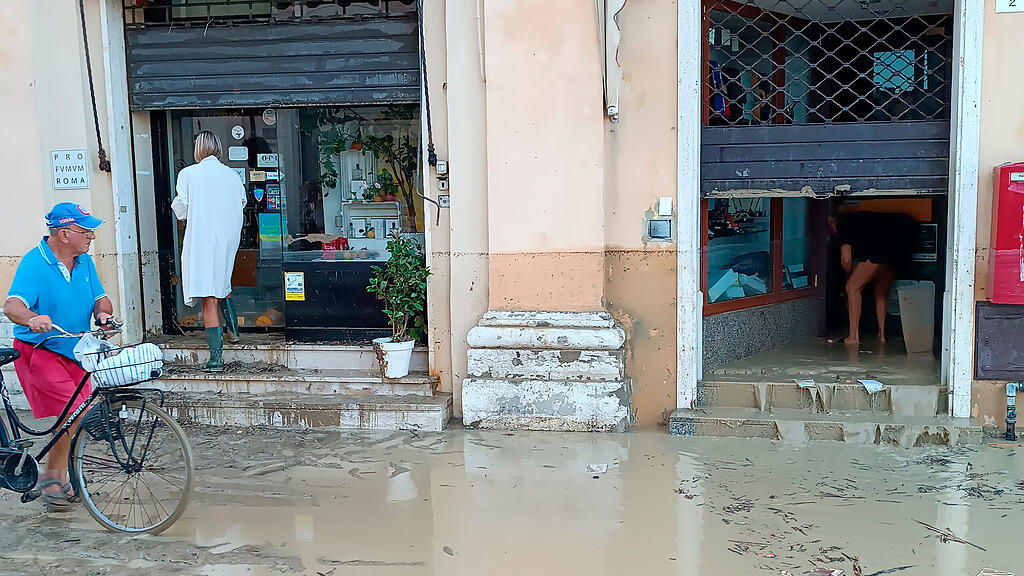 \u00dcberschwemmungen in Italien