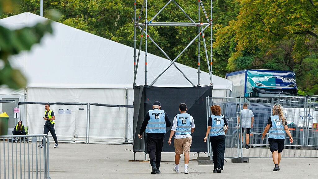Ernst-Happel-Stadion nach Swift-Absage