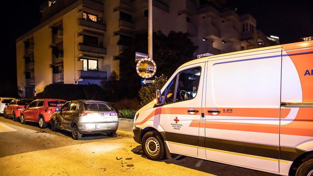 Bilder vom Unfall auf der Plainstraße