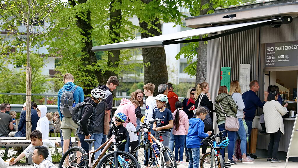Volksgarten Eröffnung