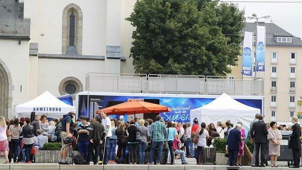 Bilder vom Casting