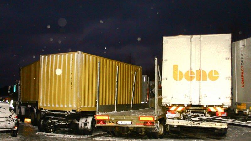 Massencrash auf A1