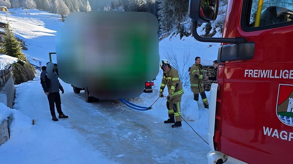 Fahrzeugbergung in Wagrain