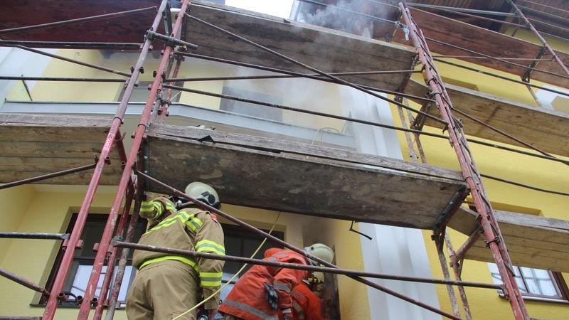Dachstuhlbrand in Thalgau