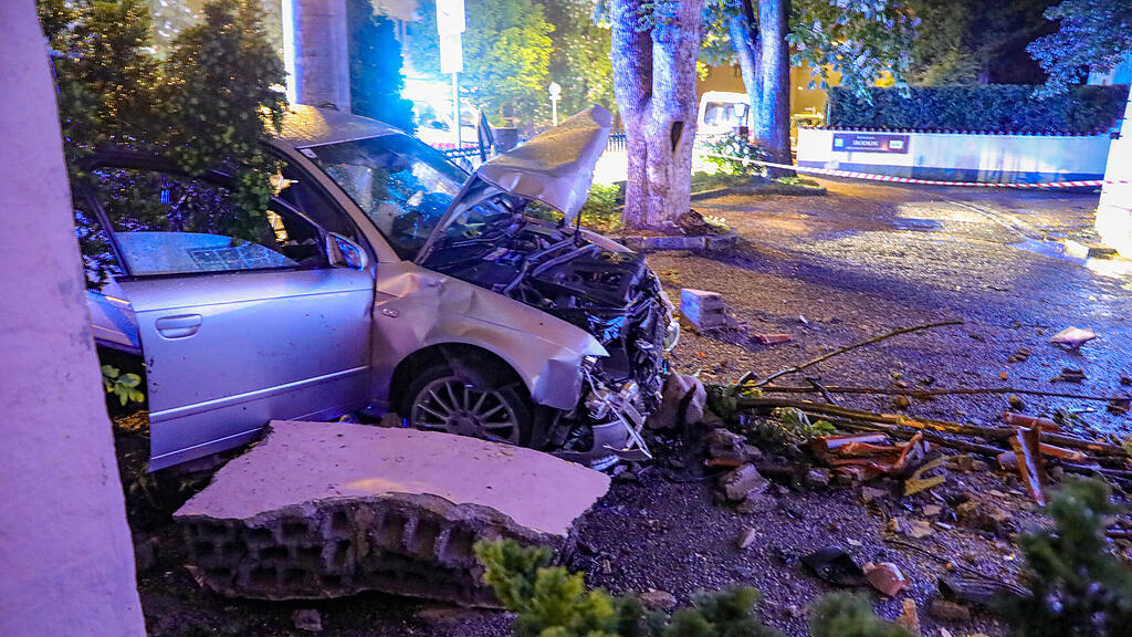 Pkw-Crash in Salzburger Neutorstraße