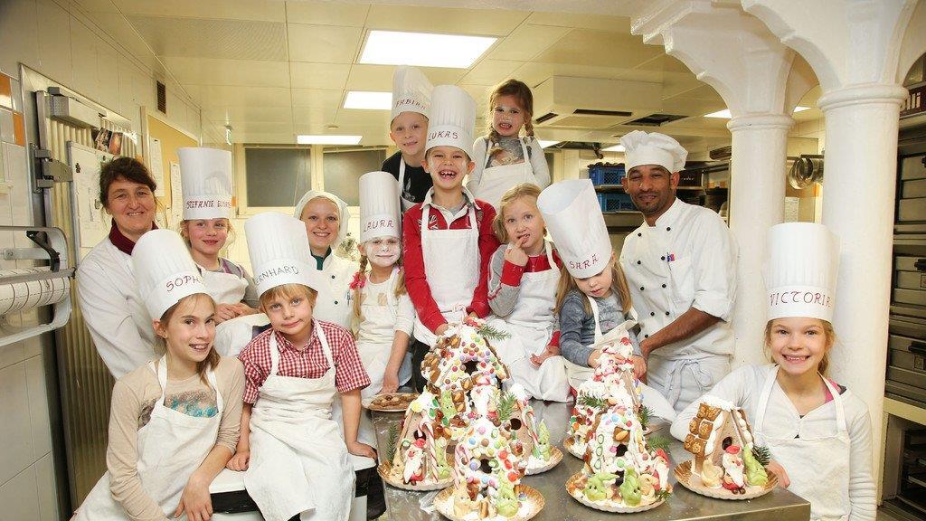 Kinderbackkurs im Hotel Sacher