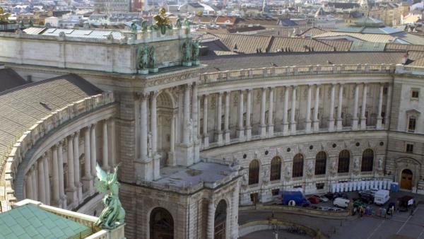 Nationalbiblithek in der Wiener Hofburg
