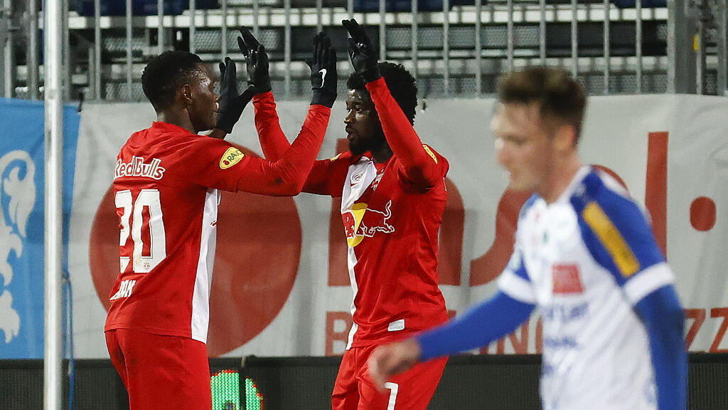 RB Salzburg gegen Hartberg