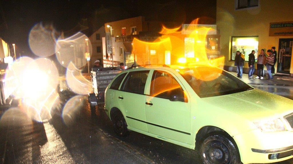 Polter-Unfall in St. Johann