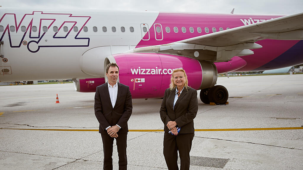 Wizz Air fliegt ab Salzburg