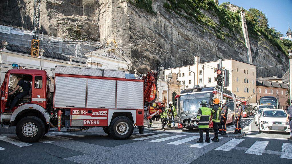 Brand im Obus endet glimpflich