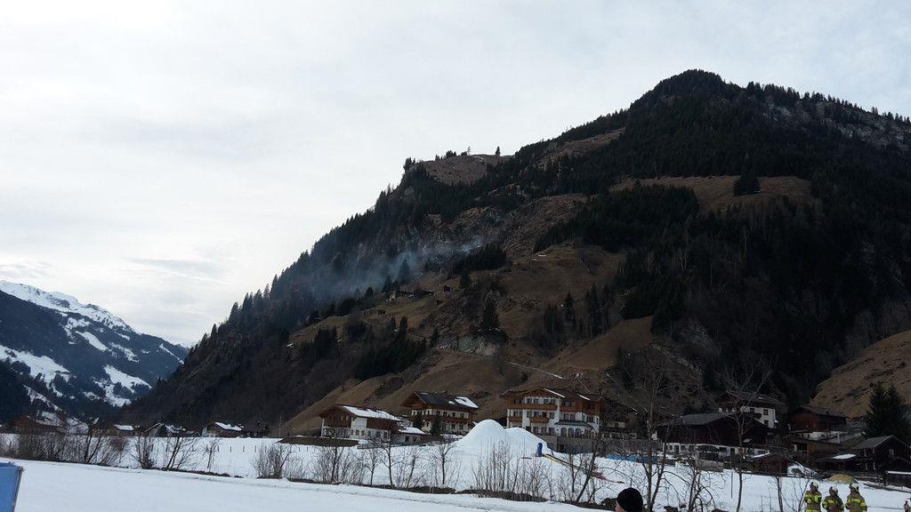 Flächenbrand Hüttschlag