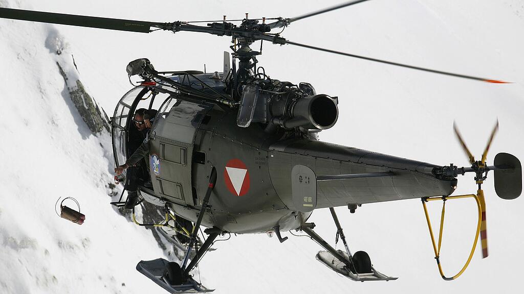 Das Bundesheer hat 22 Hubschrauber dieser Bauart im Dienst.