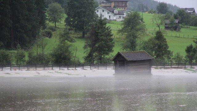 Hochwasser in Bramberg